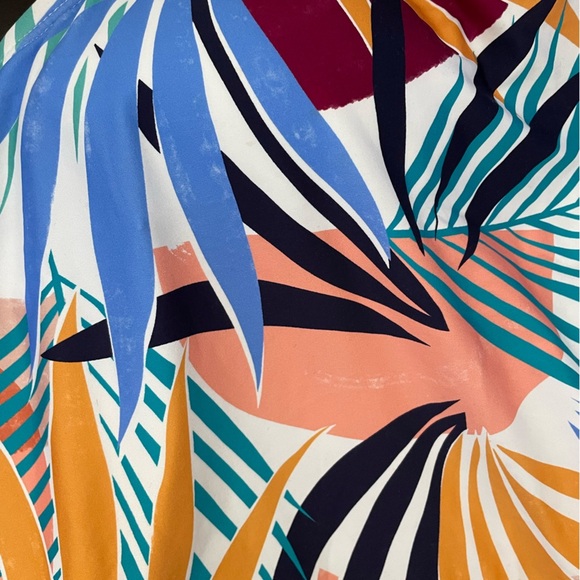 24th & Ocean Swim Top Tankini with Floating Underwire, Size XXL, D / DD Cup Size - Picture 10 of 12